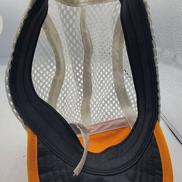 Patagonia Duckbill Cap Hat Adults Orange White Adjustable Breathable Athletic main image 4